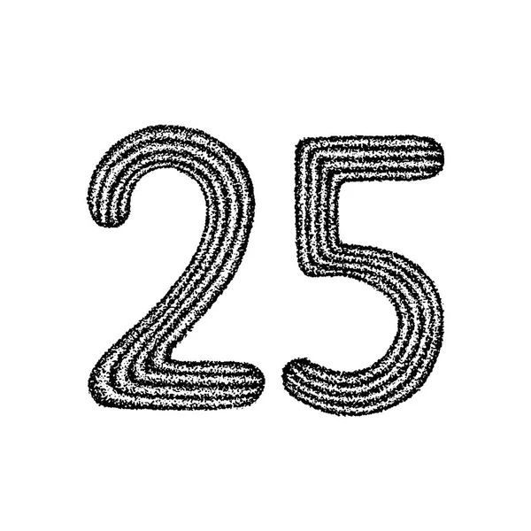 Dotwork 25 — Stockvector