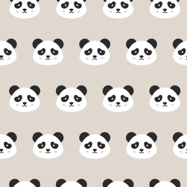Panda Seamless Modeli yüzler