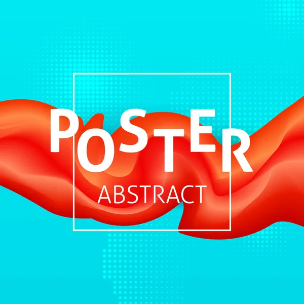 Poster abstract colorat — Vector de stoc