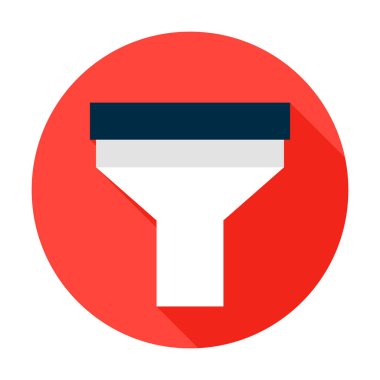 Huni düz daire simgesi