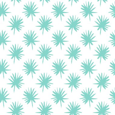 Palmiye yaprağı fırça Seamless Modeli