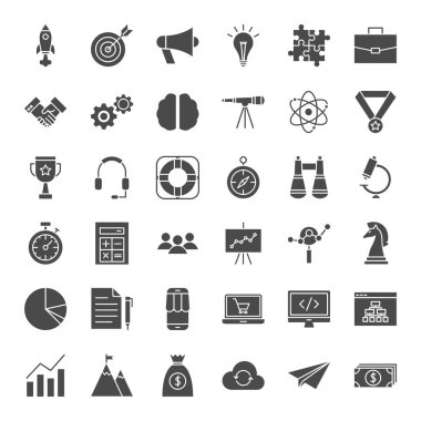 Başlangıç katı Web simgeleri