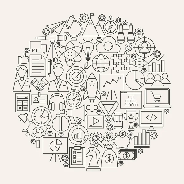 Başlangıç satırı simgeler daire