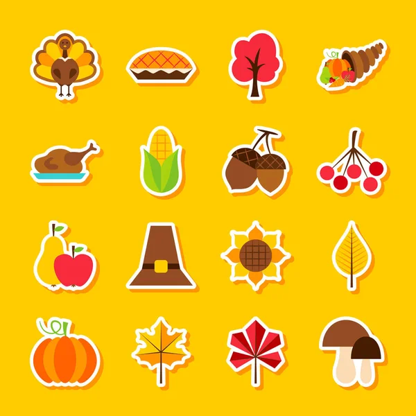 Şükran günü çıkartmaları