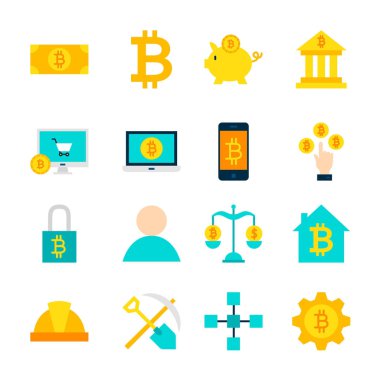 Cryptocurrency Bitcoin nesneleri