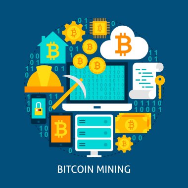 Bitcoin madencilik düz kavramı