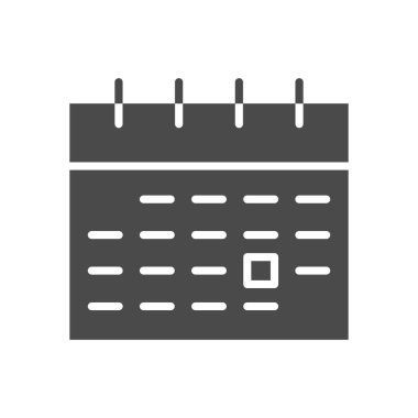 Takvim katı simgesini