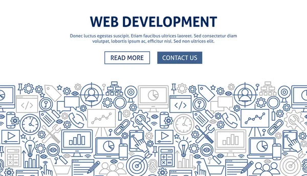 Web geliştirme Banner tasarımı