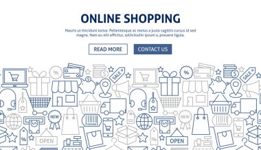 Alışveriş online Banner tasarımı