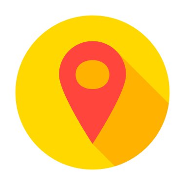 Harita PIN daire simgesi