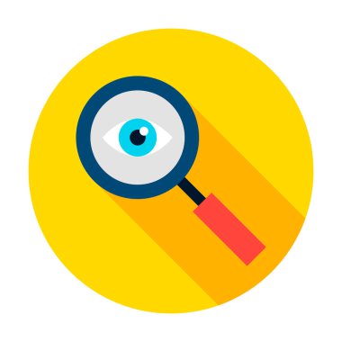 Veri Arama Çemberi Simgesi