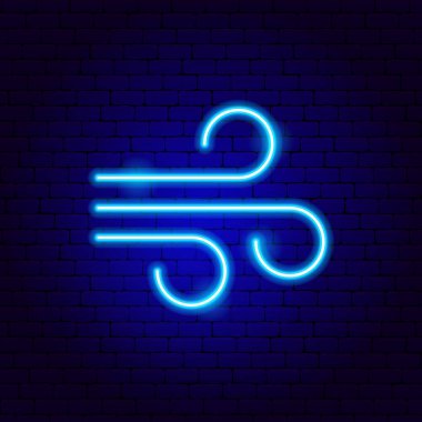 Rüzgar Neon İşareti