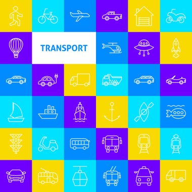 Taşıma satırı simgeler