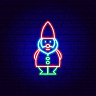 Garden Gnome Neon Sign