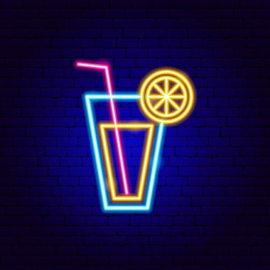 Limonata İçmek Neon İşareti