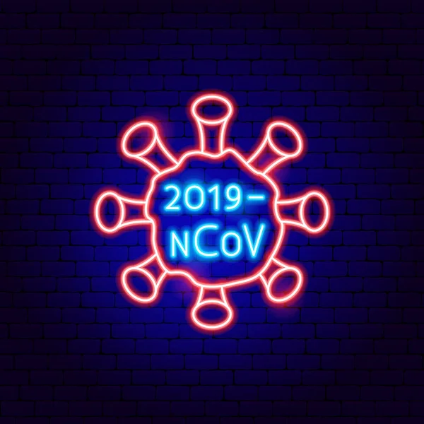 2019 nCoV Neon İşareti