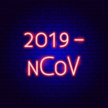 2019 nCoV Neon Metni