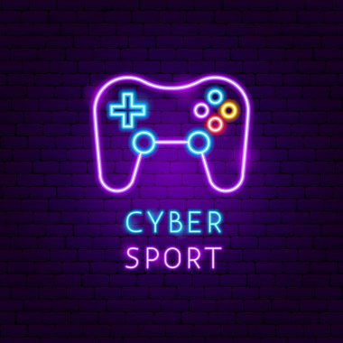 Siber Spor Neon Etiketi