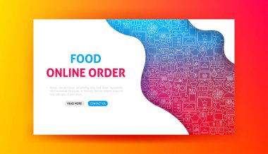 Çevrimiçi Yemek Siparişi İniş Sayfası