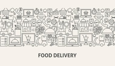 Gıda Teslimatı Afişi