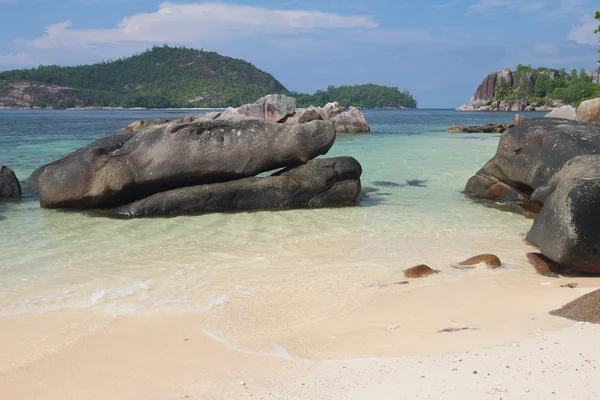 Seychellen, mahe, port glod, golf anse islette — Stockfoto