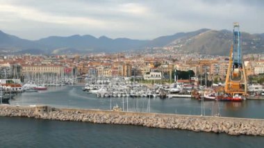 Liman ve şehir. Palermo, İtalya