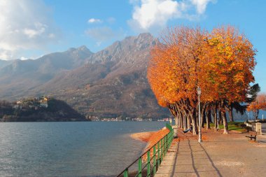 Como Gölü'dolgu. Lekko, İtalya