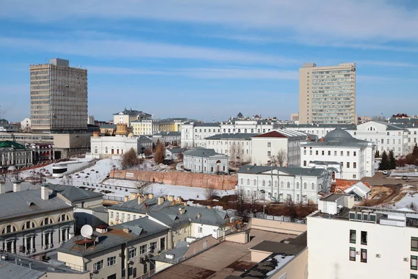Şehir ve Kfu ana durumlarda. Kazan, Rusya Federasyonu — Stok fotoğraf