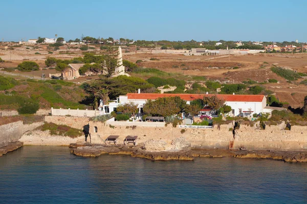 V území Sant Felip pevnosti. Mahon Menorca, Španělsko — Stock fotografie