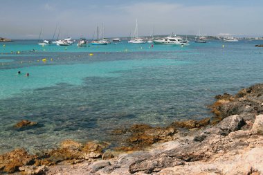 Bay Cala Xinxell. Palma-de-Mallorca, İspanya