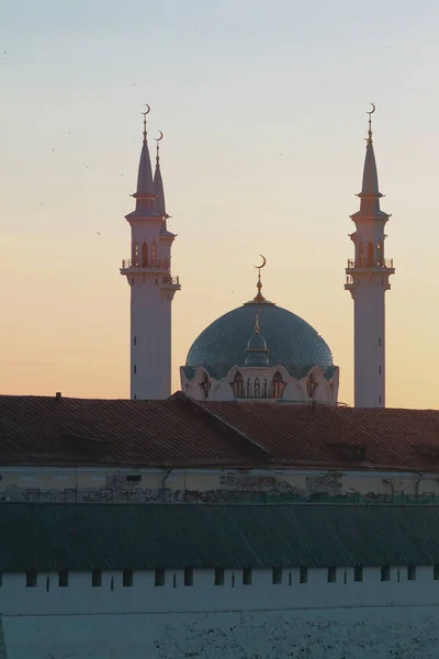 Kazan Kremlin qol Şerif Camii. Tataristan, Rusya Federasyonu — Stok fotoğraf