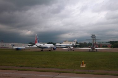 Uçaklar hava alanında depolanan. Kazan, Rusya Federasyonu