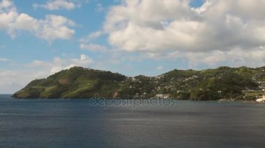 Bay ve tropik ada kıyıları. Clare Valley, Saint Vincent ve Grenadinler