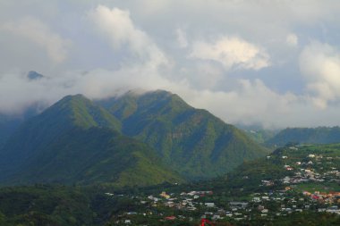 Sırtlar ve yerleşim. Boeuf-mort, Reunion