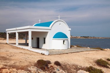 Ayia Anargiri Kilisesi. Cape Greco, Ayia Napa, Kıbrıs