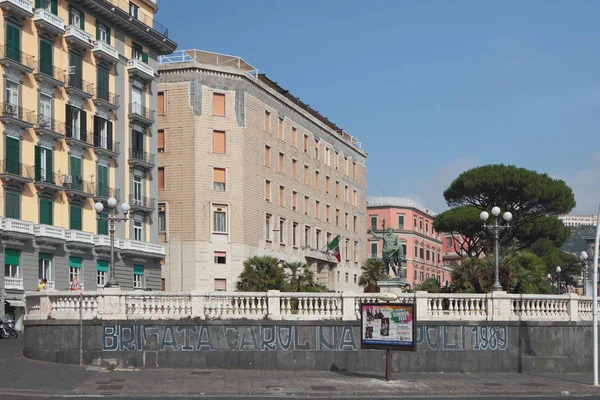 Neapol Włochy Lip 2019 Ulicy Cesario Console Cesario Console — Zdjęcie stockowe