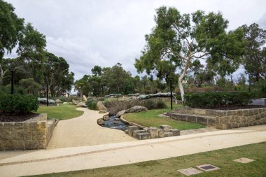 Joondalup Central Park'taki doğal bir görünüm