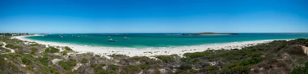 Panoramic view of Lancelin beach in Western Australia — Stock Photo, Image