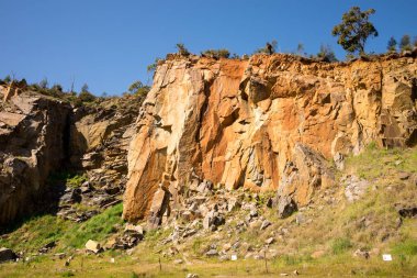 Dağ taş ocağı kayalar Ripponden Milli Parkı'nda