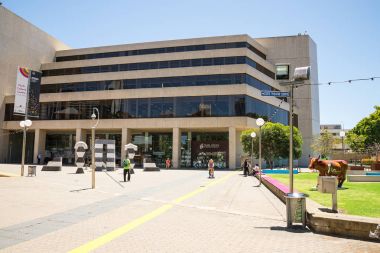 Perth, Batı Avustralya, Kasım 2016: Perth City Batı Avustralya bina Devlet Kütüphanesi 