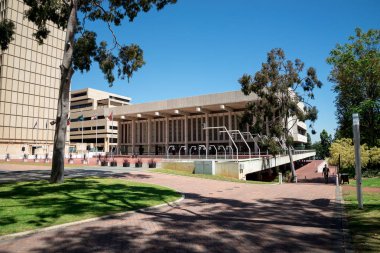 Perth, Batı Avustralya, Kasım 2016: St George Terrace, Perth konser salonu bulding