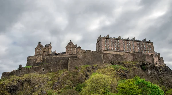 Görünümden Şehir Merkezi, İskoçya Edinburgh Castle — Stok fotoğraf