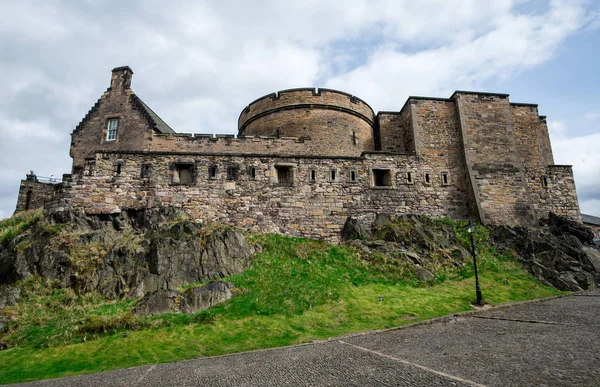 Una vista interior del Castillo de Edimburgo —  Fotos de Stock