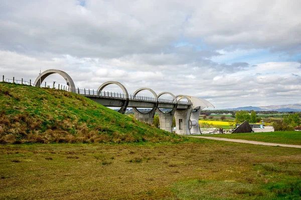 Falkirk tekerlek su kemeri görünümü 