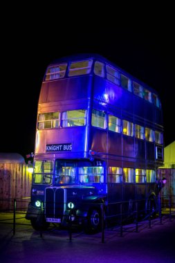 Londra, İngiltere, Nisan 2017: Warner Brothers Harry Potter Studio Tour adlı dev bir sarkaç