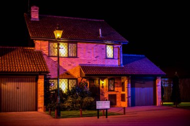 Londra, İngiltere, Nisan 2017: Warner Brothers Harry Potter Studio Tour adlı dev bir sarkaç