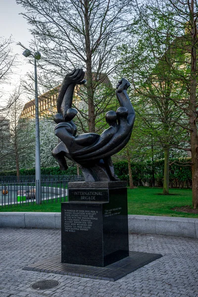 Londra, İngiltere, Nisan 2017: Uluslararası Tugay Memorial Jubilee Gardens, Londra