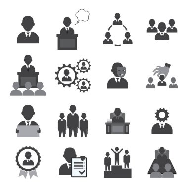 16 Yönetici Simgesi Seti