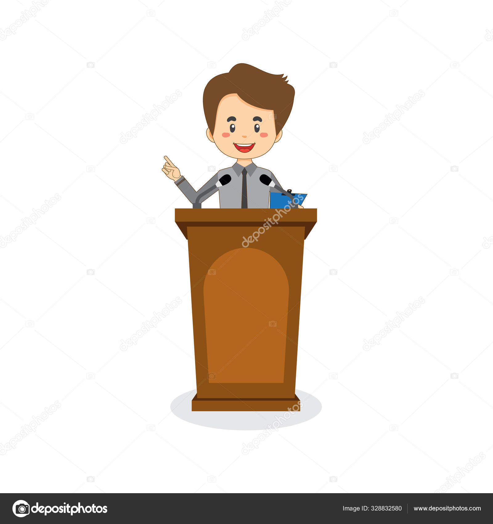 Business Character Speak Podium Stock Vector Image by ©vixiondigital21 Business Character Speak Podium Stock Vector Image by ©vixiondigital21