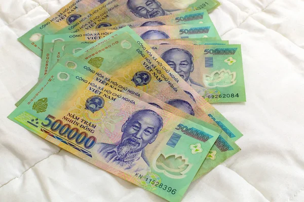Vietnami pénzt Dong — Stock Fotó